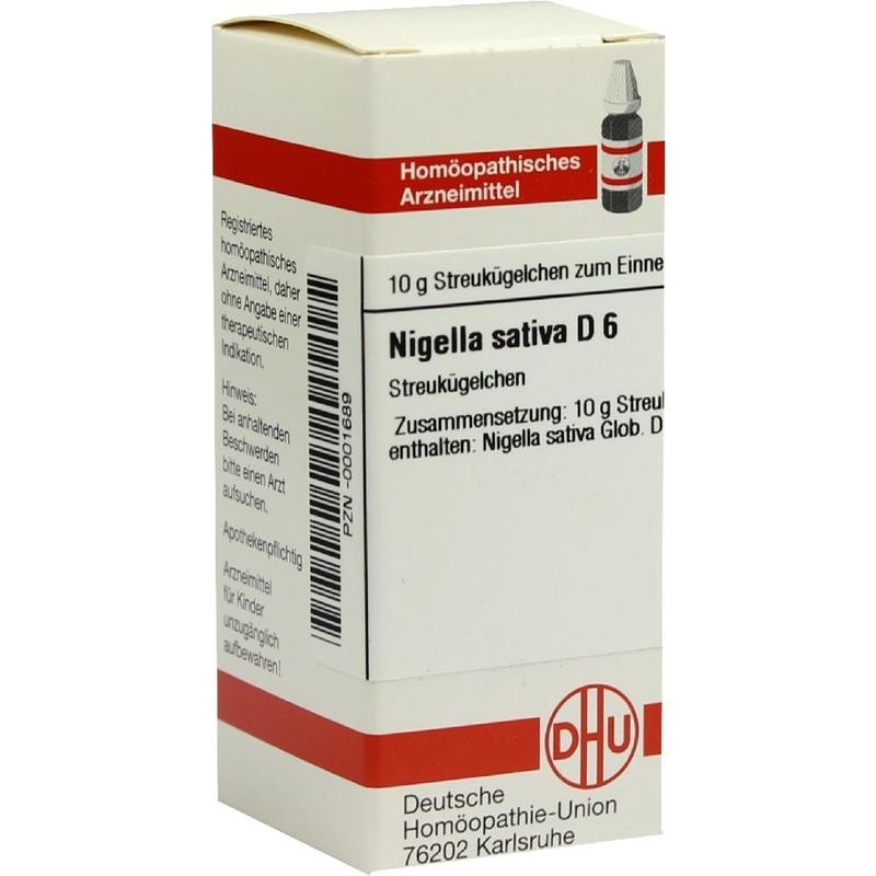 NIGELLA SATIVA D 6 Globuli