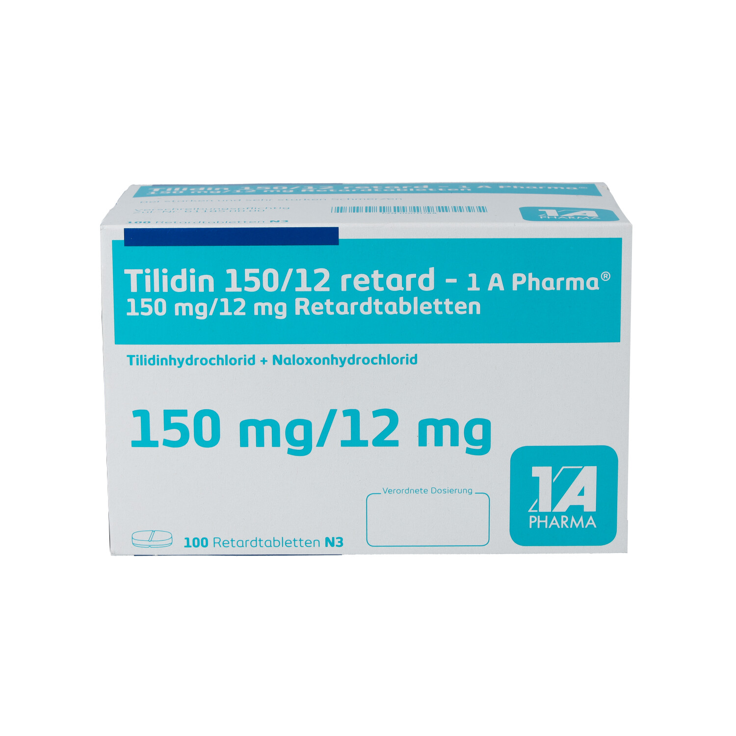 TILIDIN 150/12 mg retard-1A Pharma Tabl.