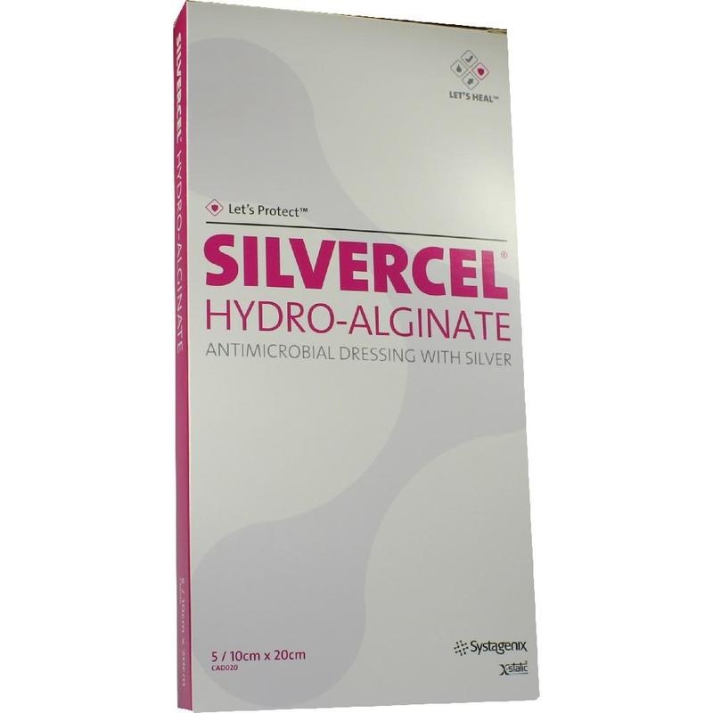 SILVERCEL Hydroalginat Verband 10x20 cm