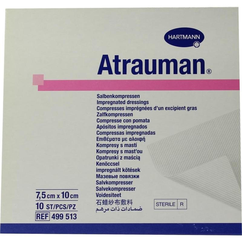 ATRAUMAN 7,5x10 cm steril Kompressen