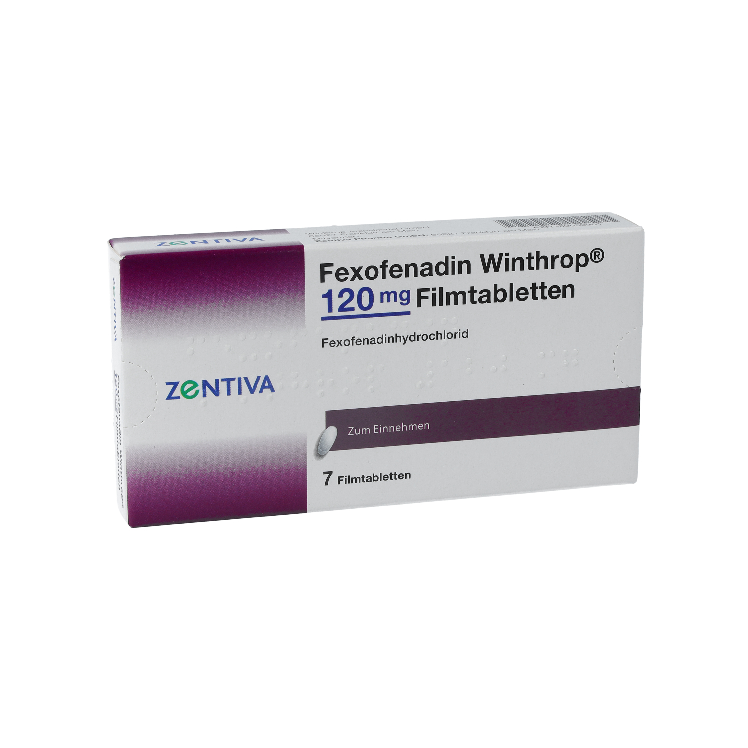 FEXOFENADIN Winthrop 120 mg Filmtabletten
