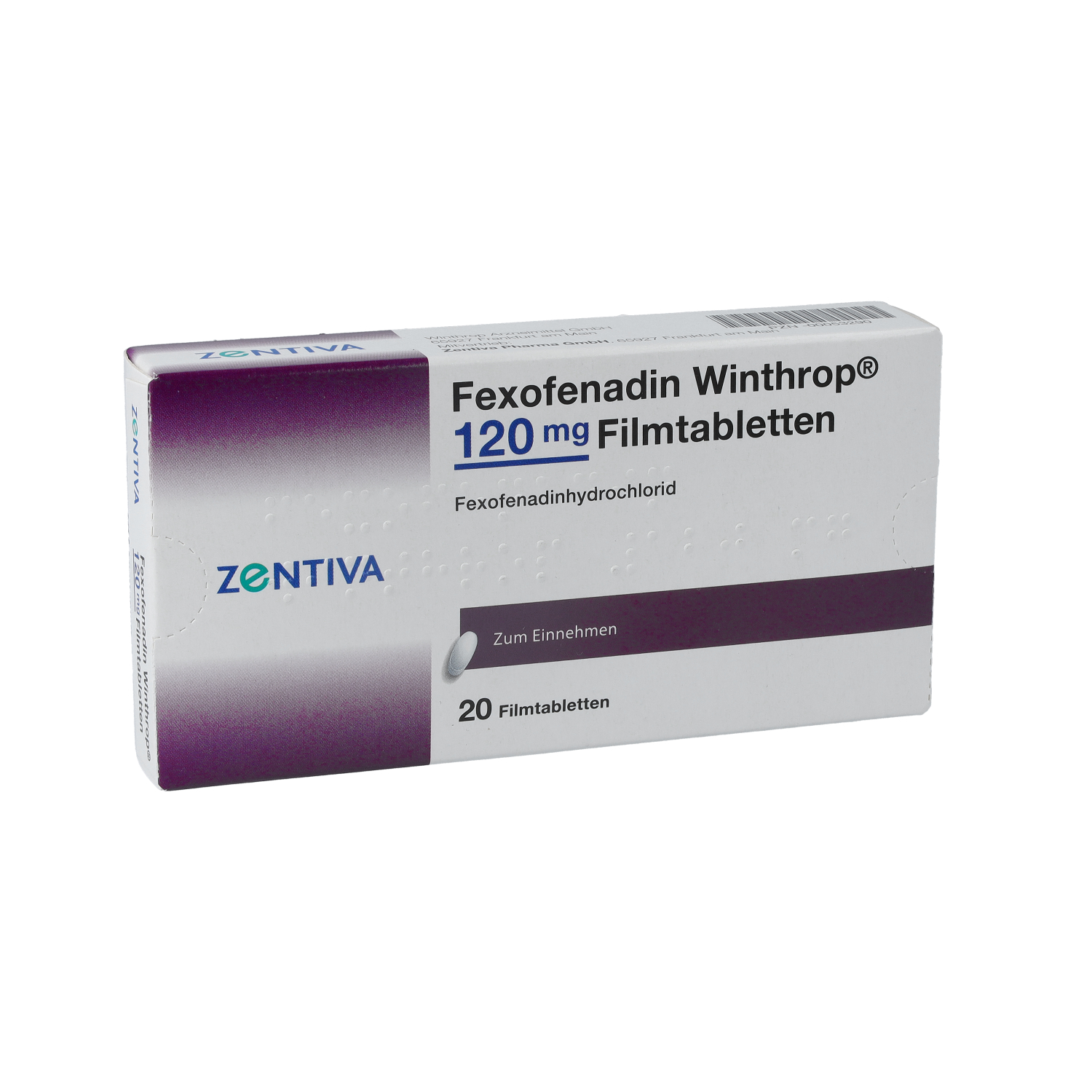 FEXOFENADIN Winthrop 120 mg Filmtabletten