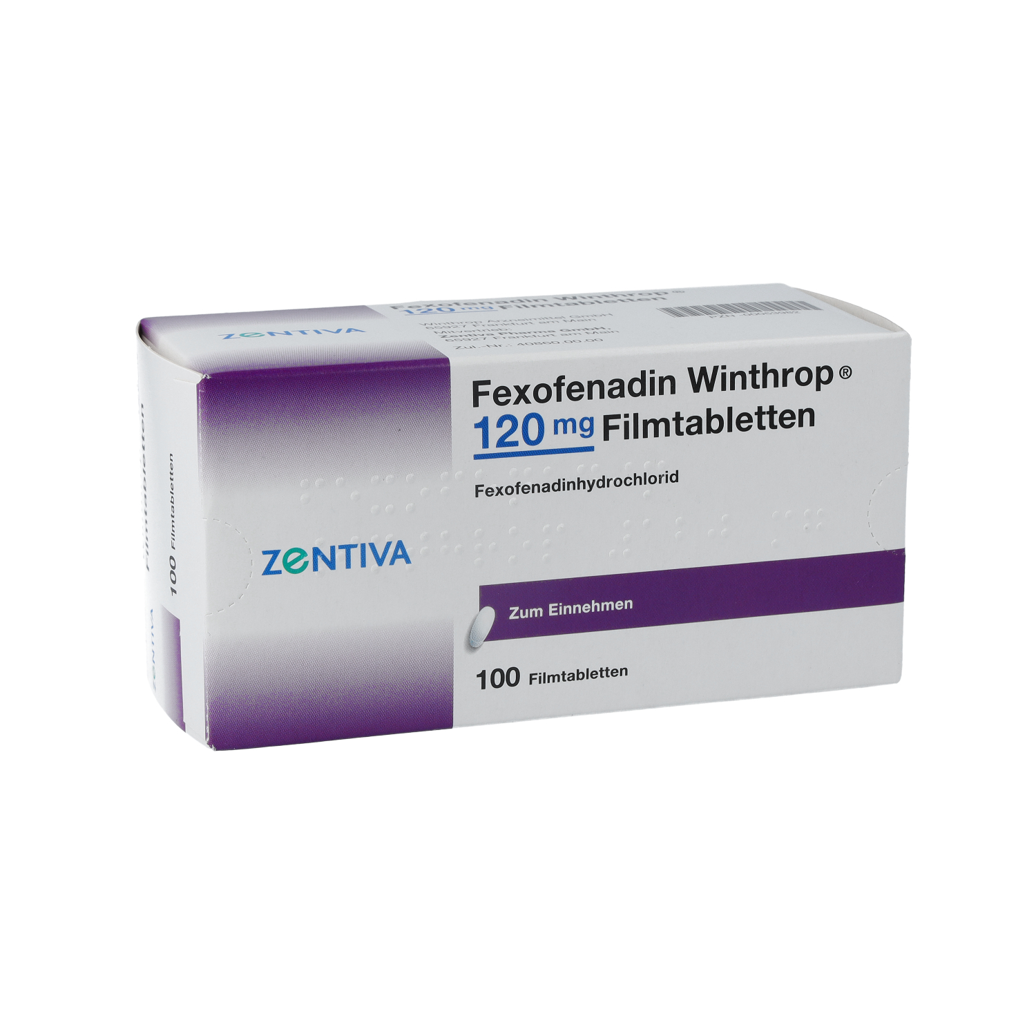 FEXOFENADIN Winthrop 120 mg Filmtabletten