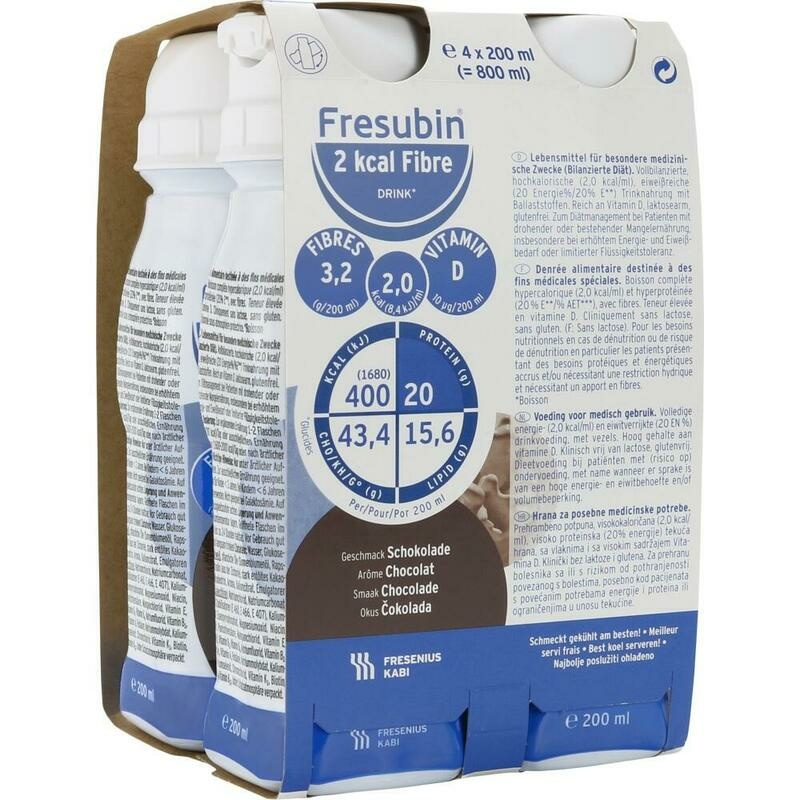FRESUBIN 2 kcal Fibre DRINK Schokolade Trinkfl.
