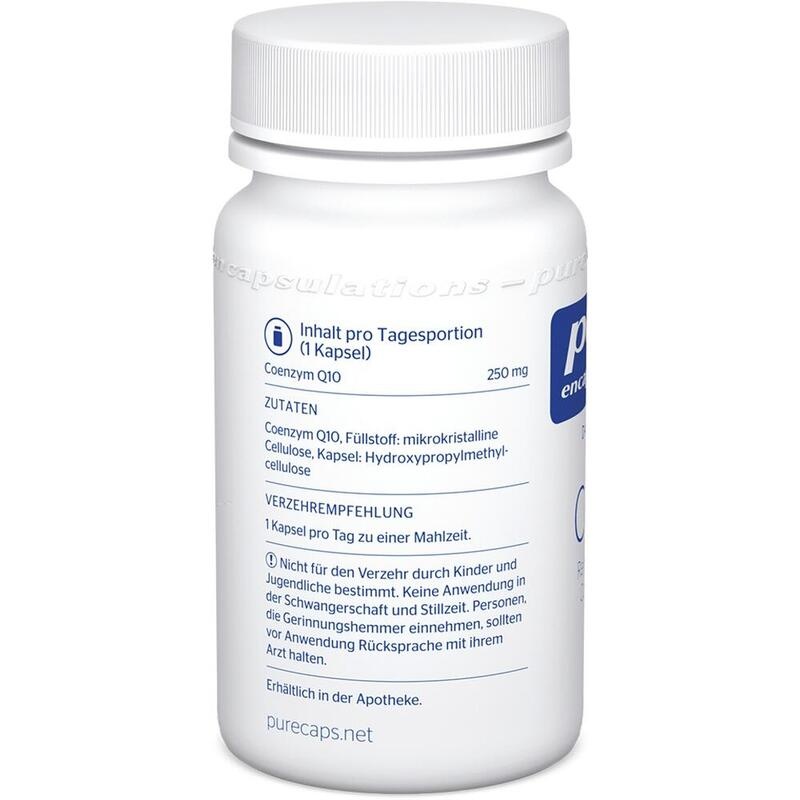PURE ENCAPSULATIONS CoQ10 250 mg Kapseln