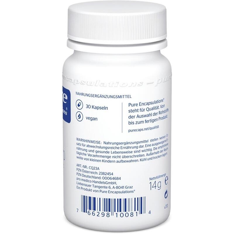 PURE ENCAPSULATIONS CoQ10 250 mg Kapseln