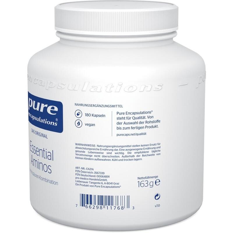 PURE ENCAPSULATIONS Essential Aminos Kapseln