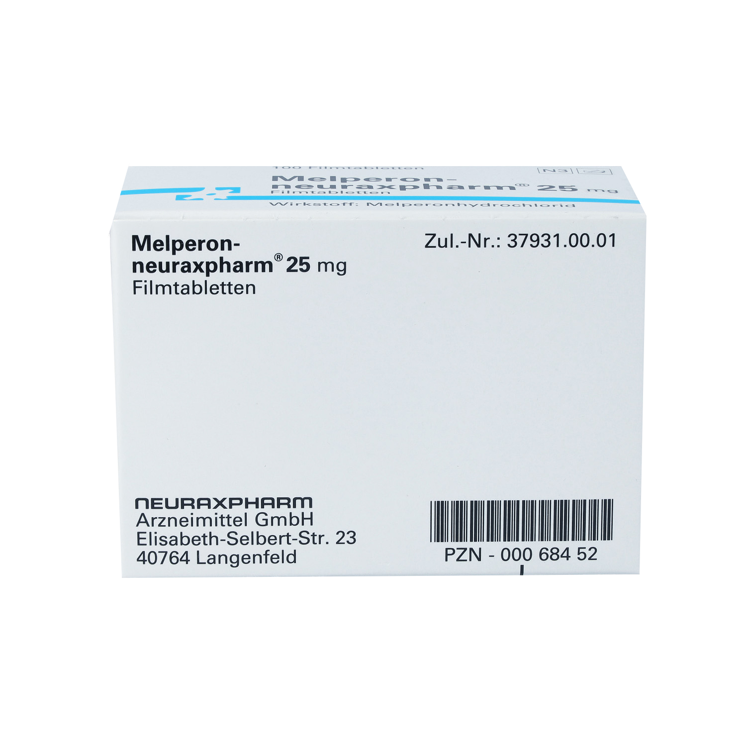 MELPERON-neuraxpharm 25 mg Filmtabletten