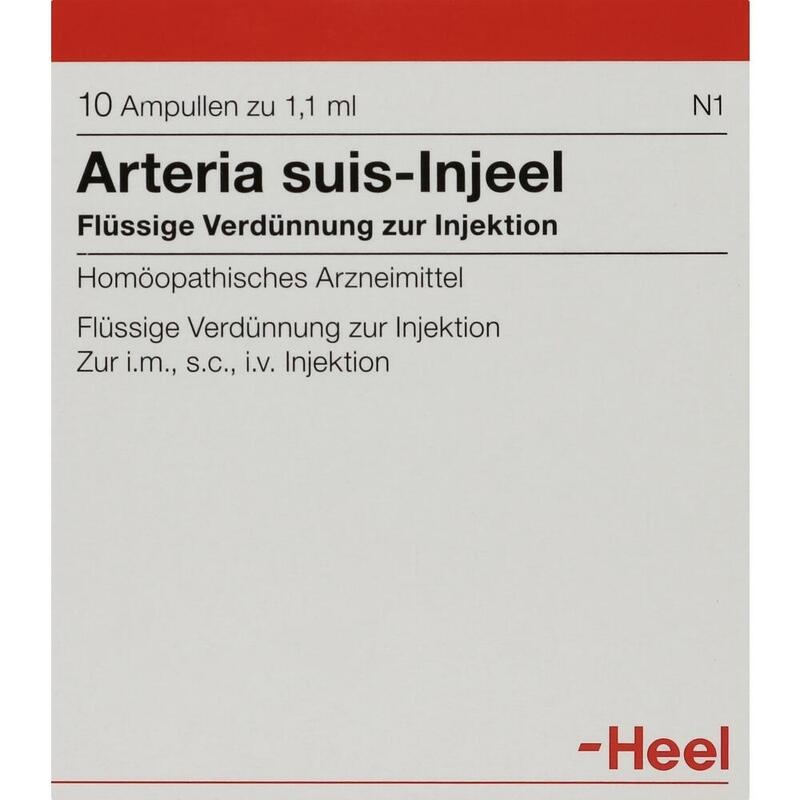 ARTERIA SUIS Injeel Ampullen