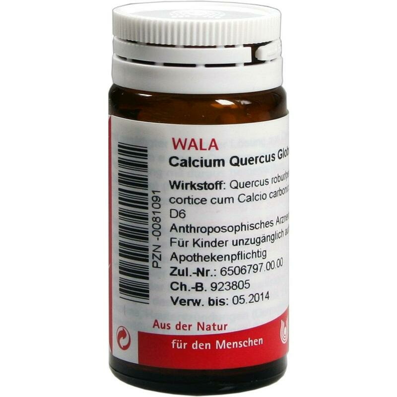 CALCIUM QUERCUS Globuli velati
