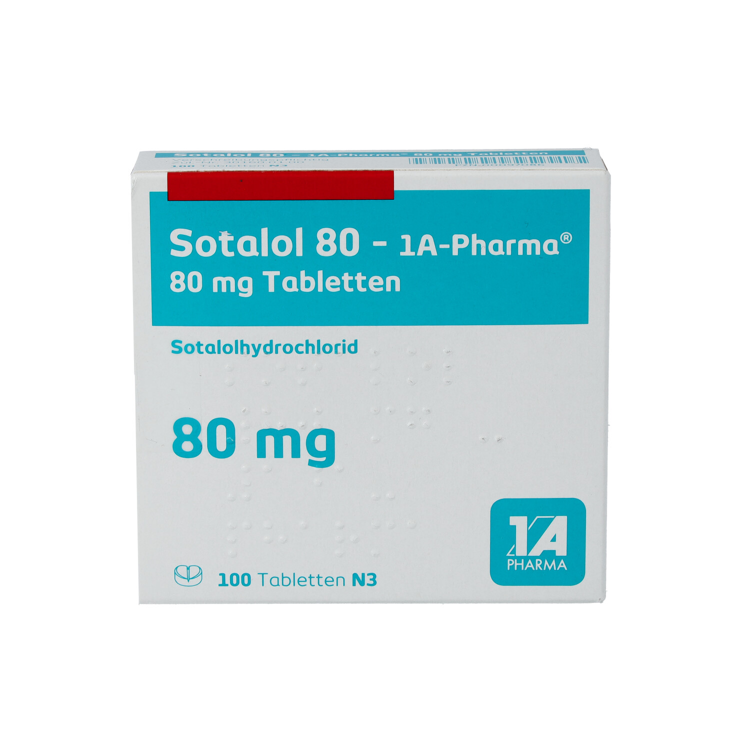 SOTALOL 80-1A Pharma Tabletten