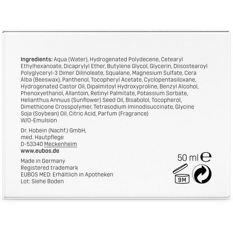 EUBOS SENSITIVE Aufbaucreme Nachtpflege