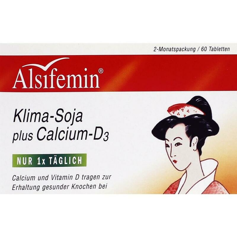 ALSIFEMIN Klima-Soja plus Calcium D3 Tabletten