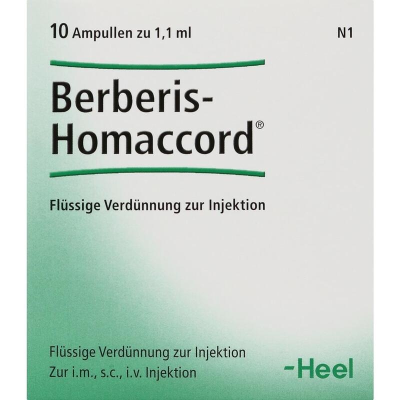 BERBERIS HOMACCORD Ampullen