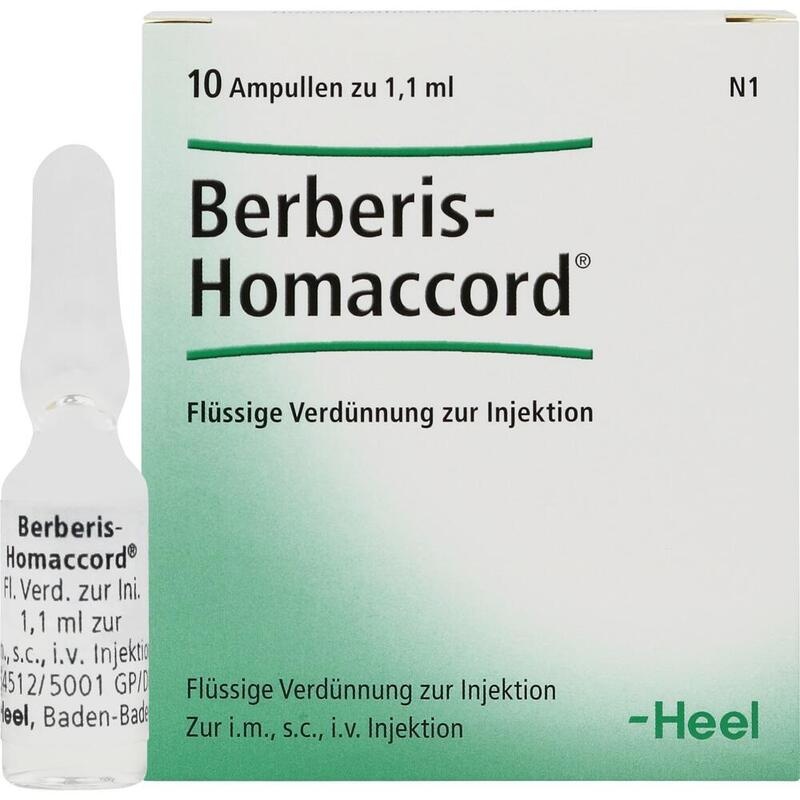 BERBERIS HOMACCORD Ampullen