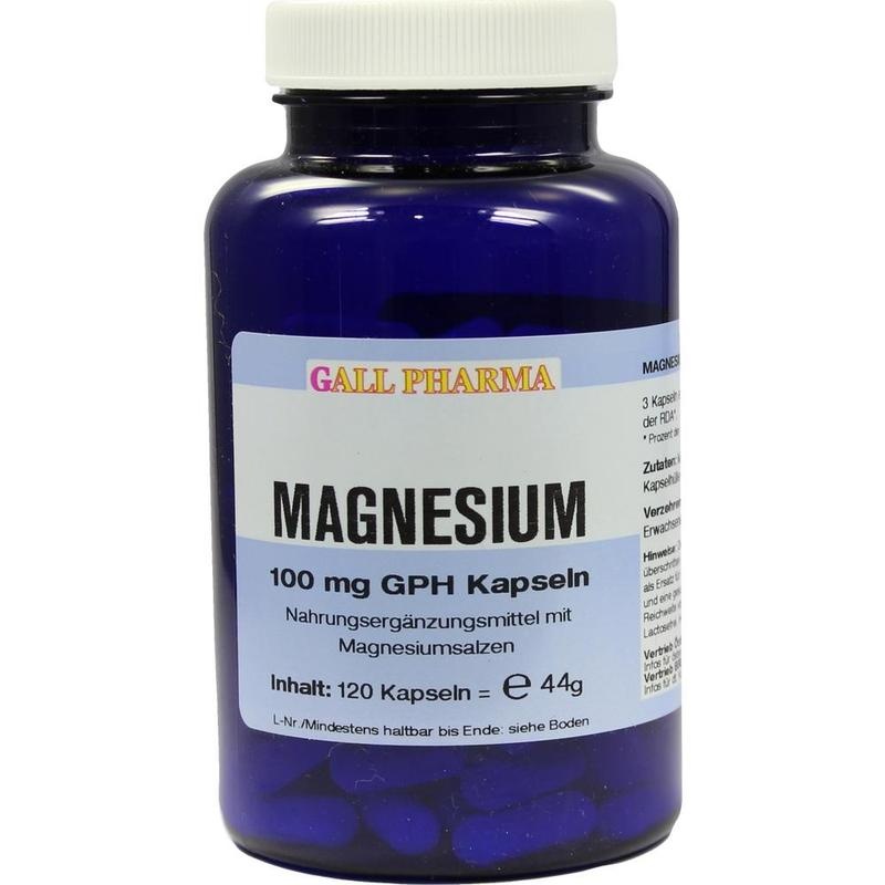 MAGNESIUM 100 mg GPH Kapseln