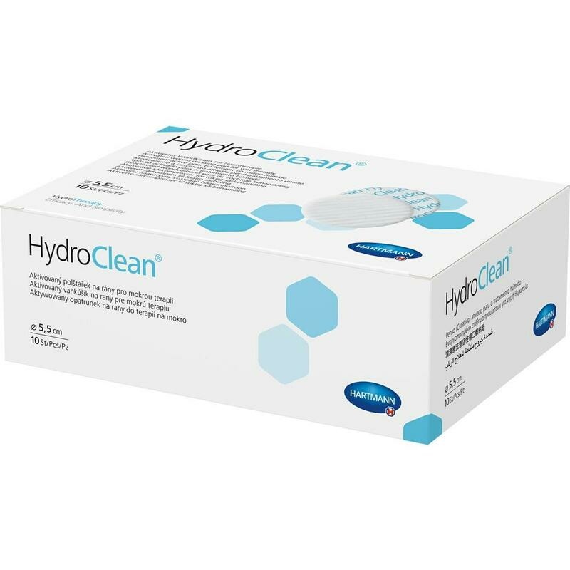 HYDROCLEAN Kompressen 5,5 cm rund steril