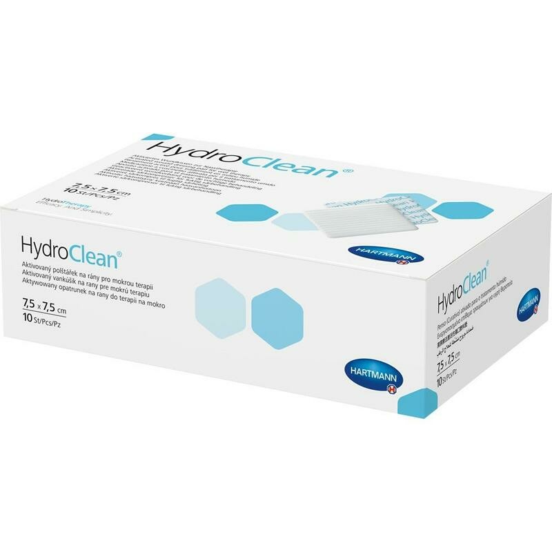 HYDROCLEAN Kompressen 7,5x7,5 cm steril