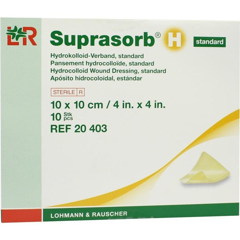 SUPRASORB H Hydrokoll.Verb.standard 10x10 cm