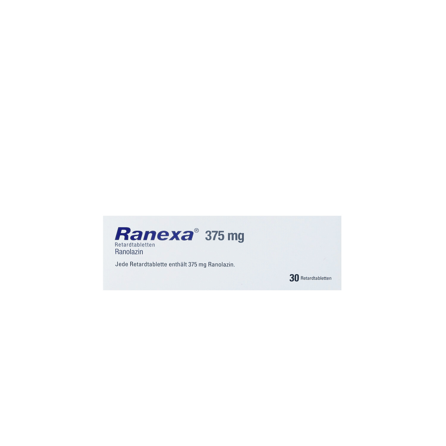 RANEXA 375 mg Retardtabletten