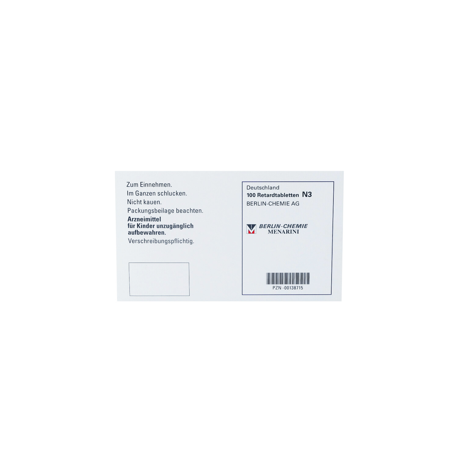 RANEXA 375 mg Retardtabletten