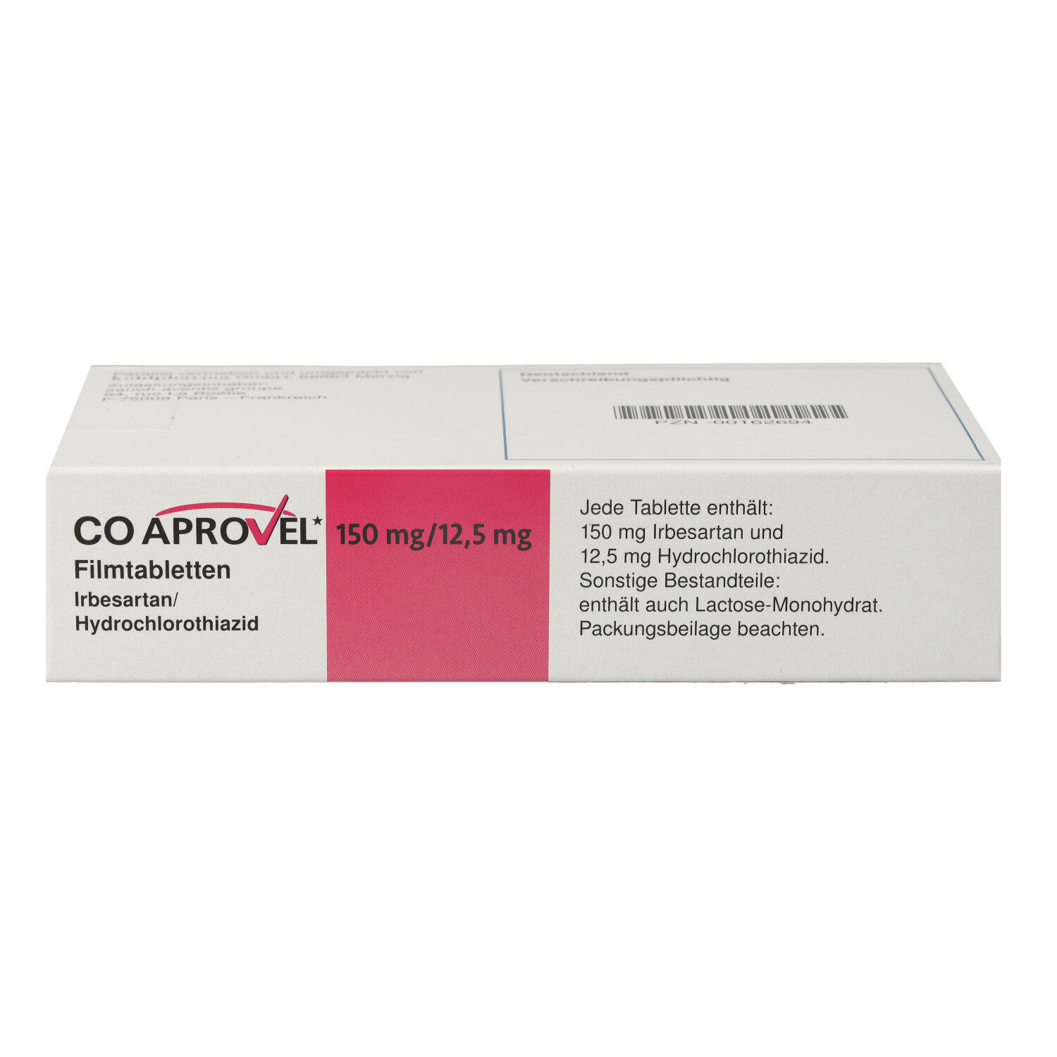 COAPROVEL 150 mg/12,5 mg Filmtabletten