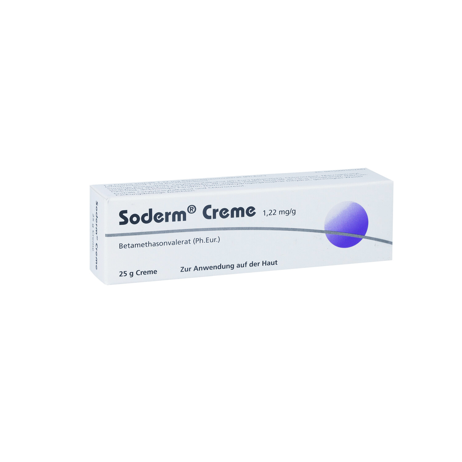 SODERM Creme 1,22 mg/g