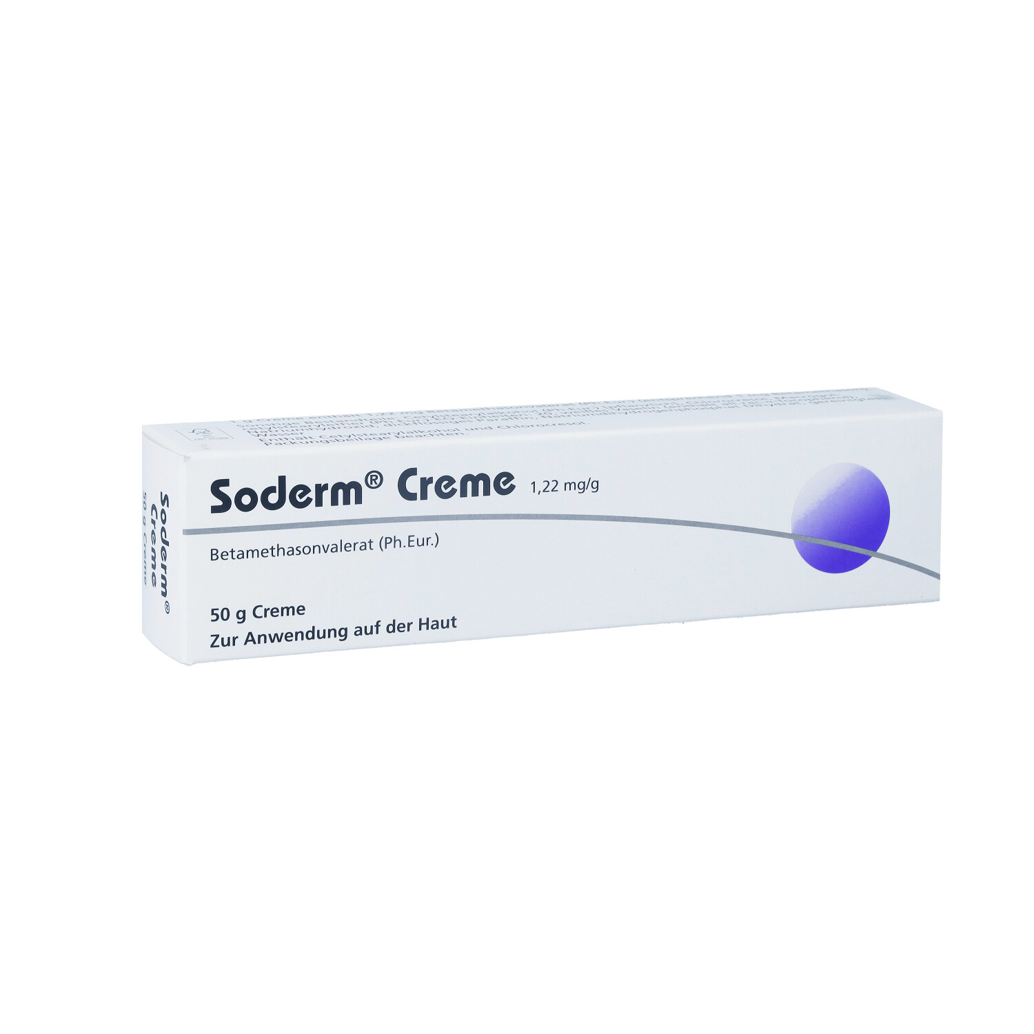 SODERM Creme 1,22 mg/g