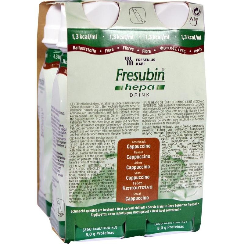 FRESUBIN HEPA DRINK Cappuccino Trinkflasche