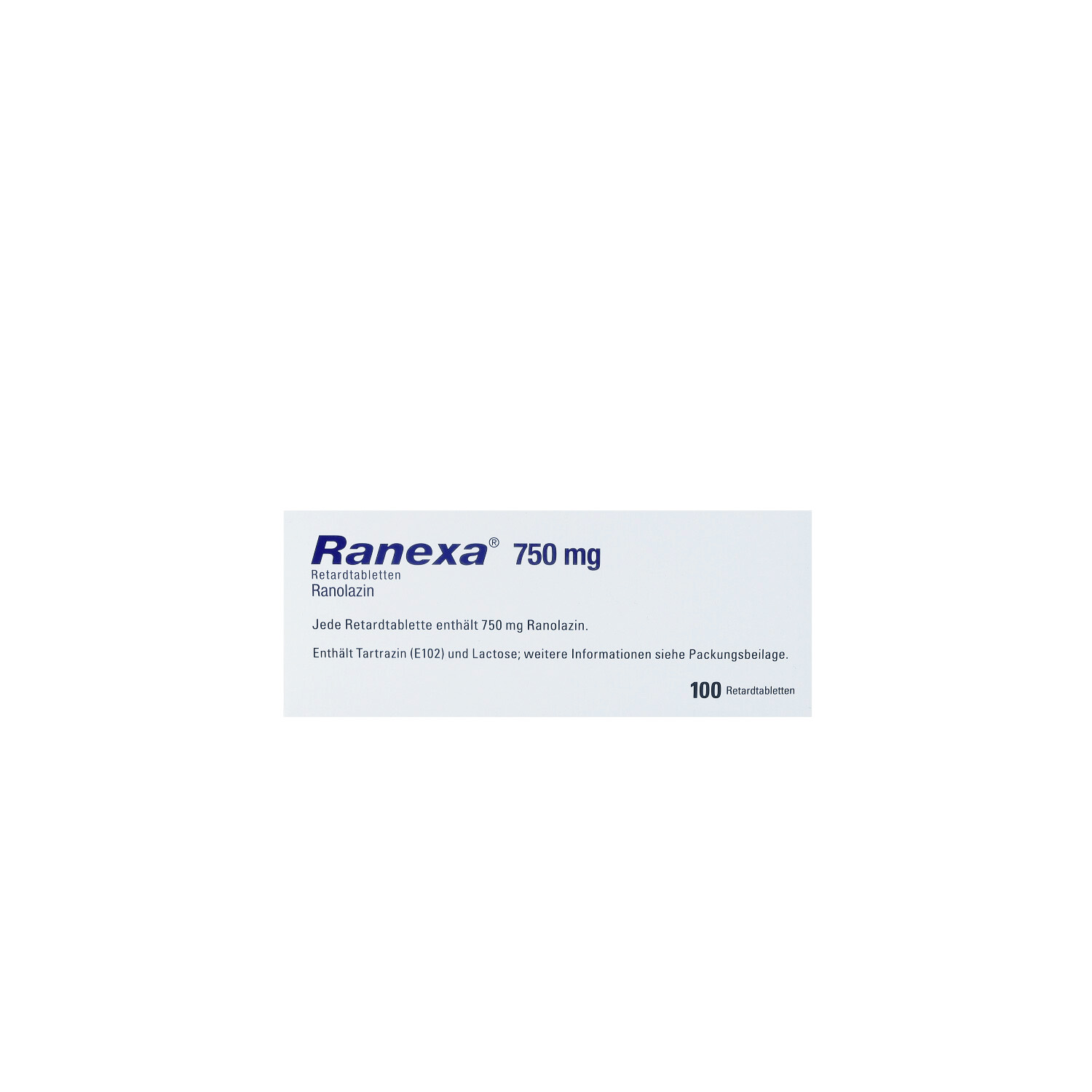 RANEXA 750 mg Retardtabletten