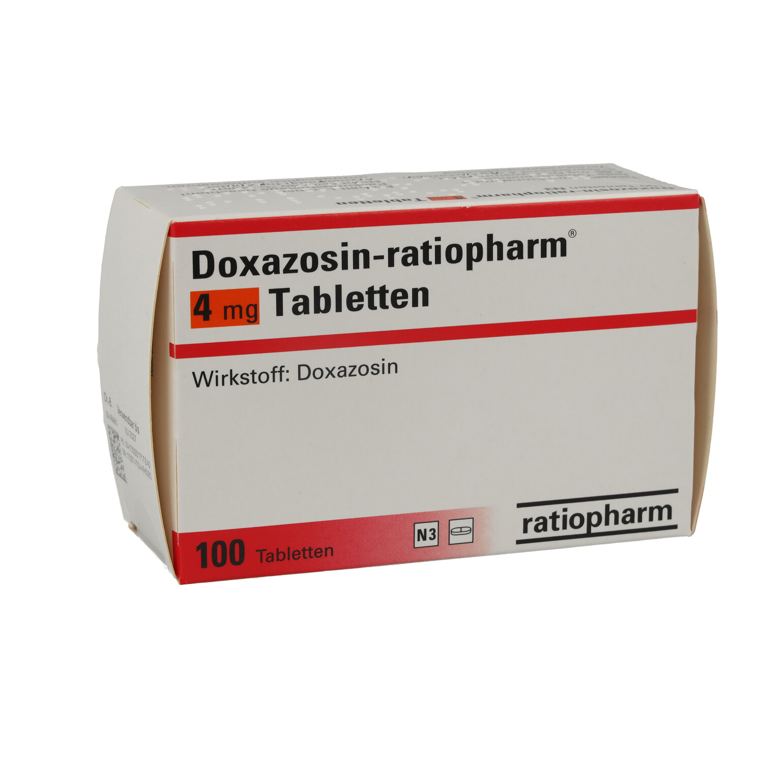 DOXAZOSIN-ratiopharm 4 mg Tabletten