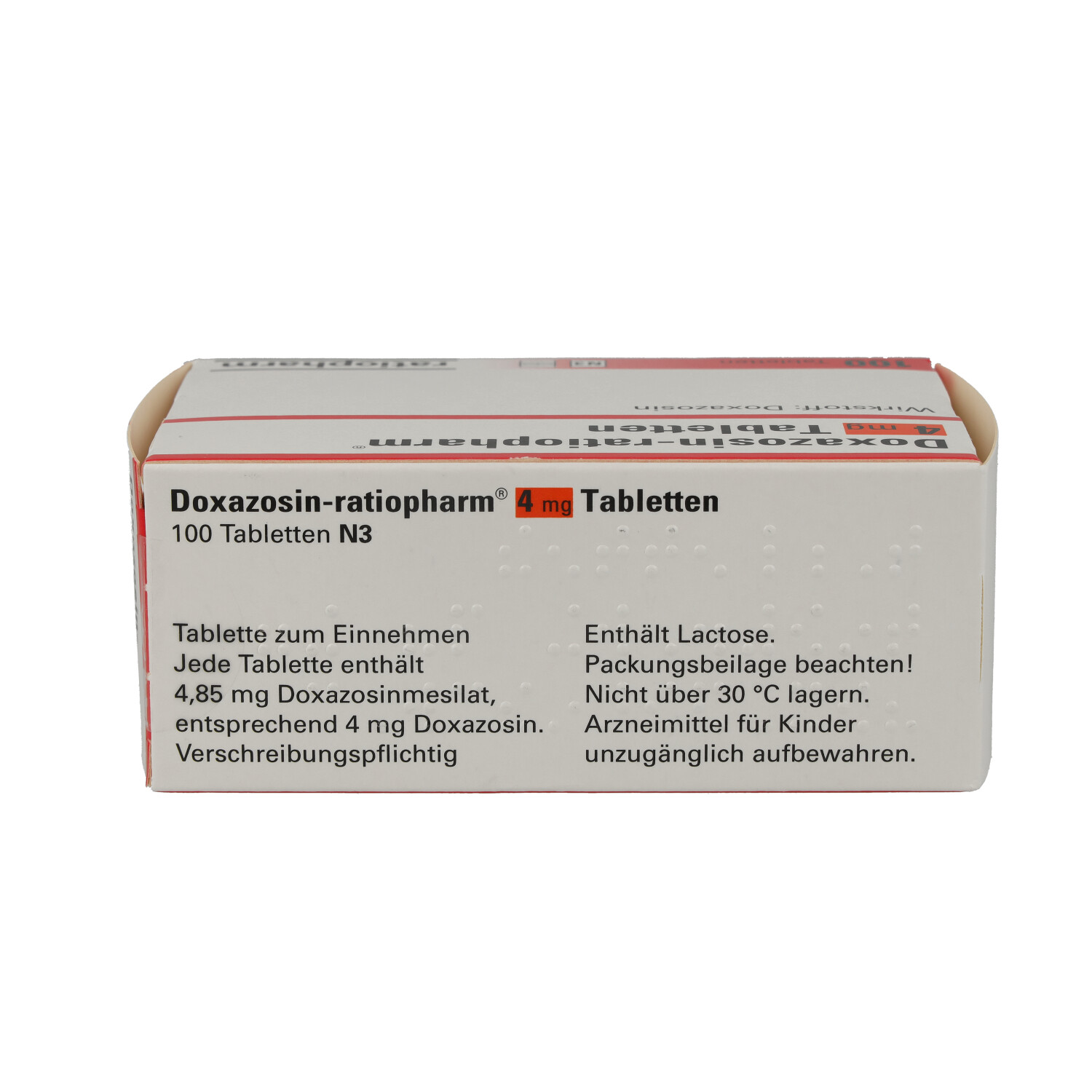 DOXAZOSIN-ratiopharm 4 mg Tabletten