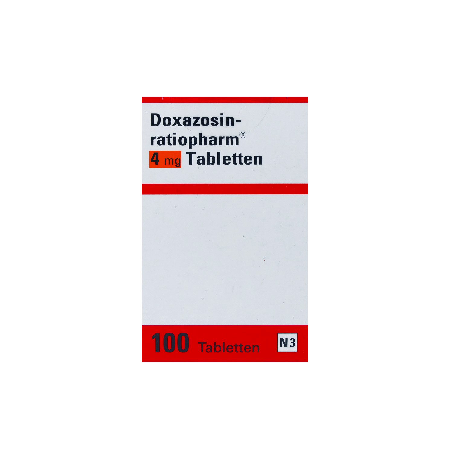 DOXAZOSIN-ratiopharm 4 mg Tabletten