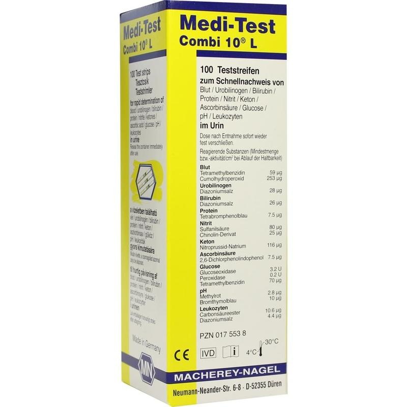 MEDI-TEST Combi 10 L Teststreifen