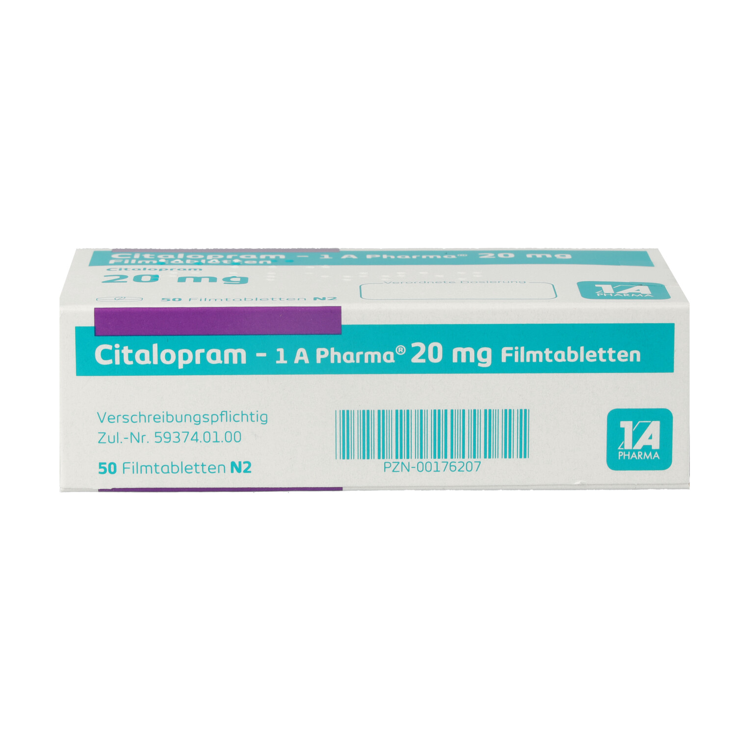 CITALOPRAM-1A Pharma 20 mg Filmtabletten