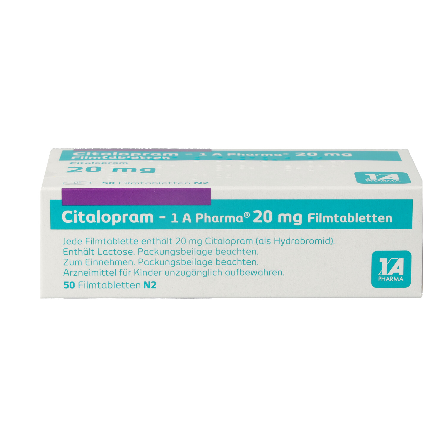 CITALOPRAM-1A Pharma 20 mg Filmtabletten
