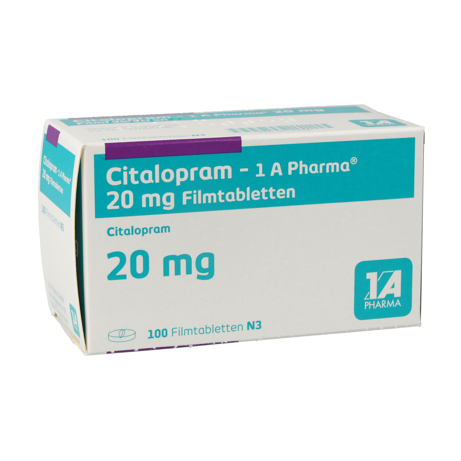 CITALOPRAM-1A Pharma 20 mg Filmtabletten