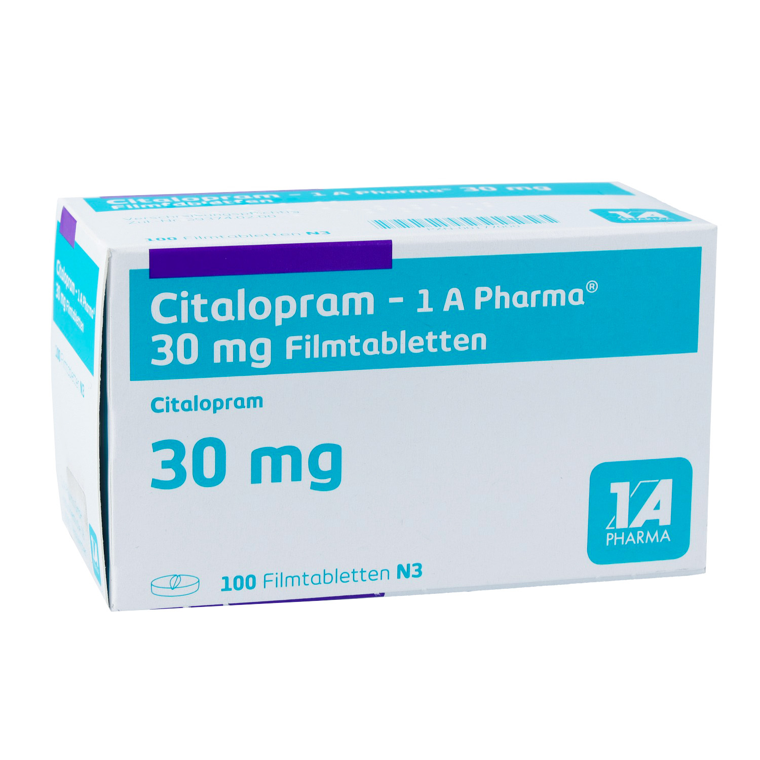 CITALOPRAM-1A Pharma 30 mg Filmtabletten
