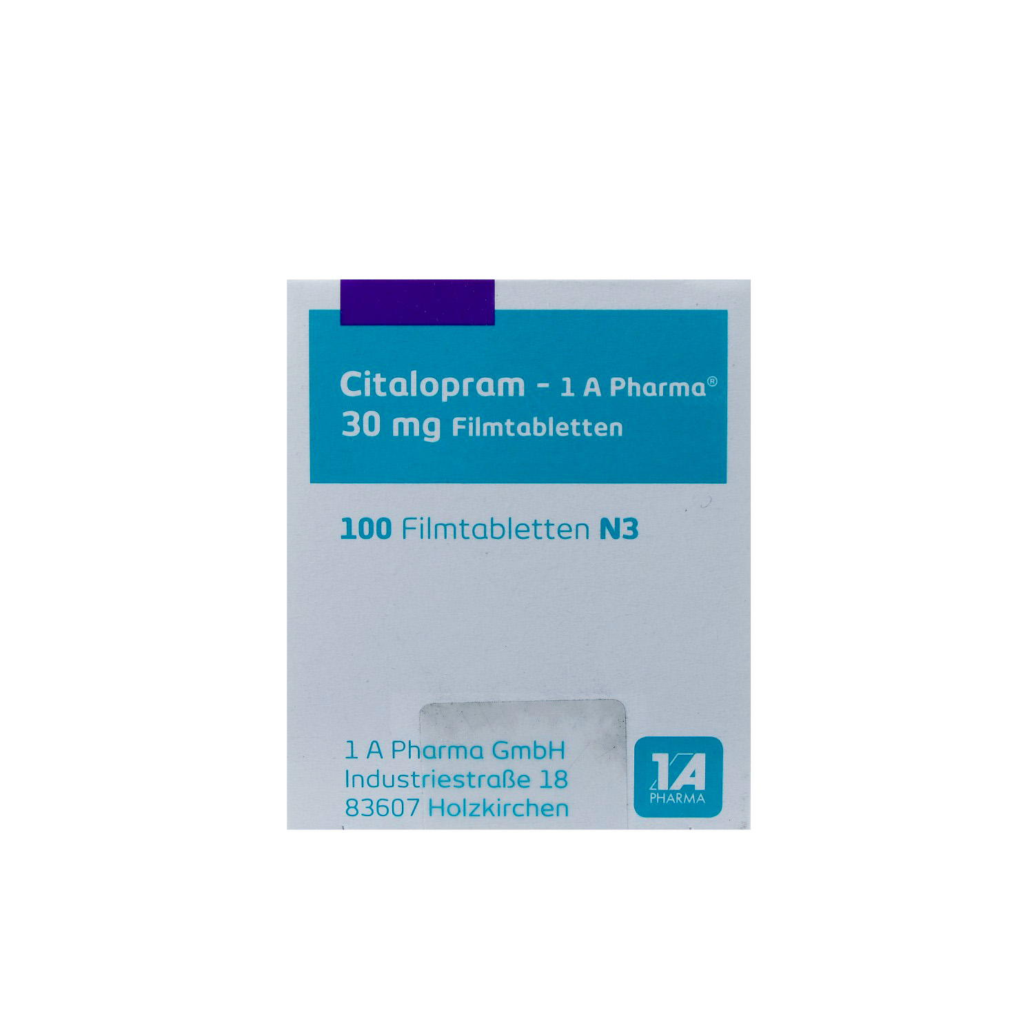 CITALOPRAM-1A Pharma 30 mg Filmtabletten
