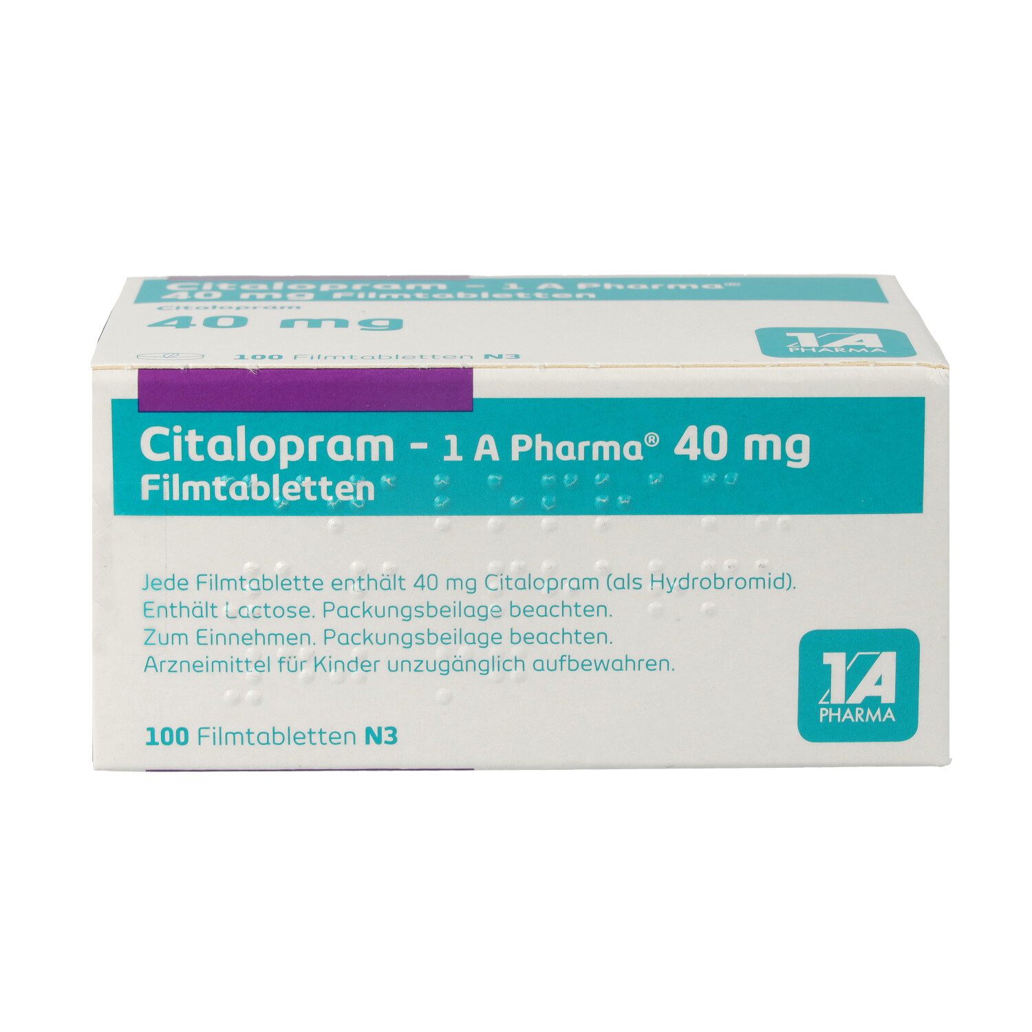 CITALOPRAM-1A Pharma 40 mg Filmtabletten