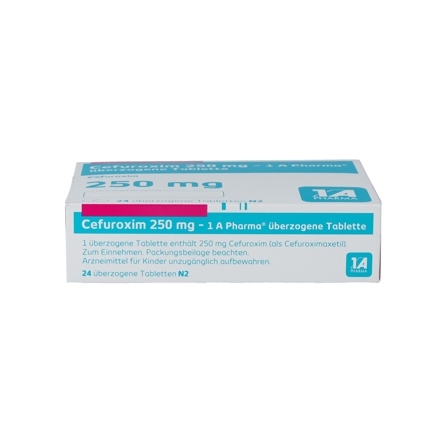 CEFUROXIM 250 mg-1A Pharma überzogene Tabletten