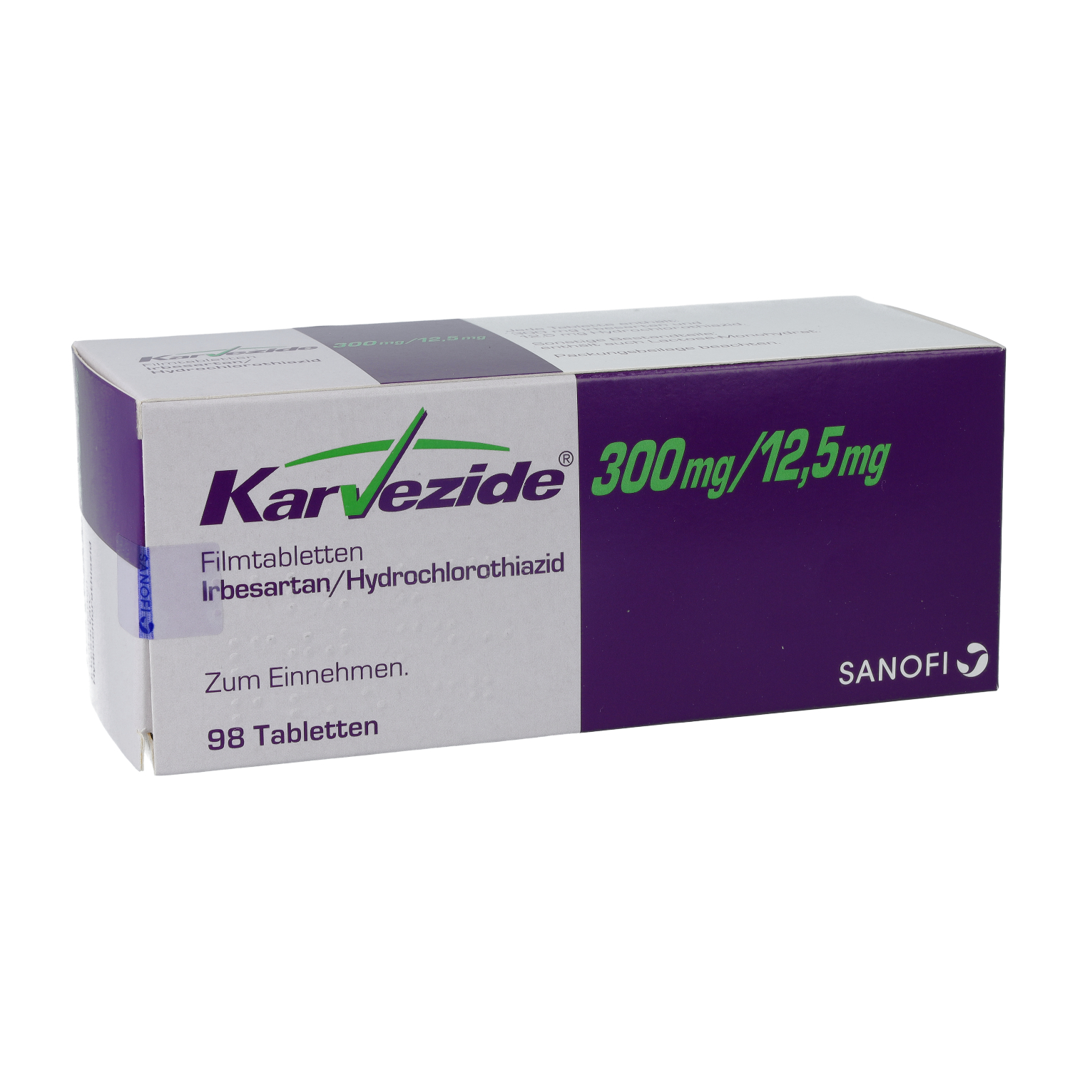 KARVEZIDE 300 mg/12,5 mg Filmtabletten