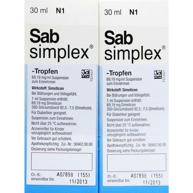 SAB simplex Suspension zum Einnehmen