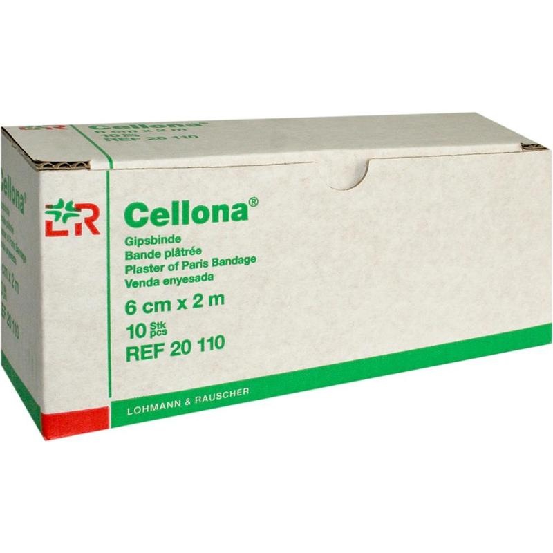CELLONA Gipsbinden 6 cmx2 m