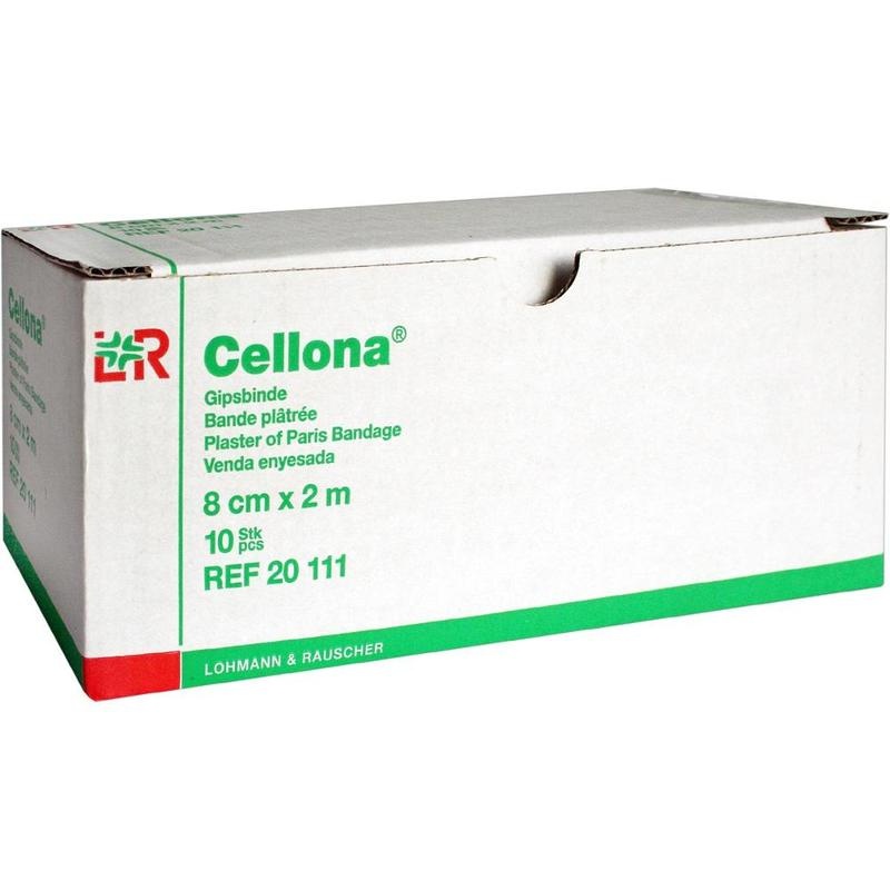 CELLONA Gipsbinden 8 cmx2 m