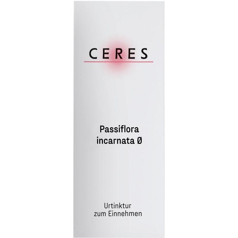 CERES Passiflora incarnata Urtinktur