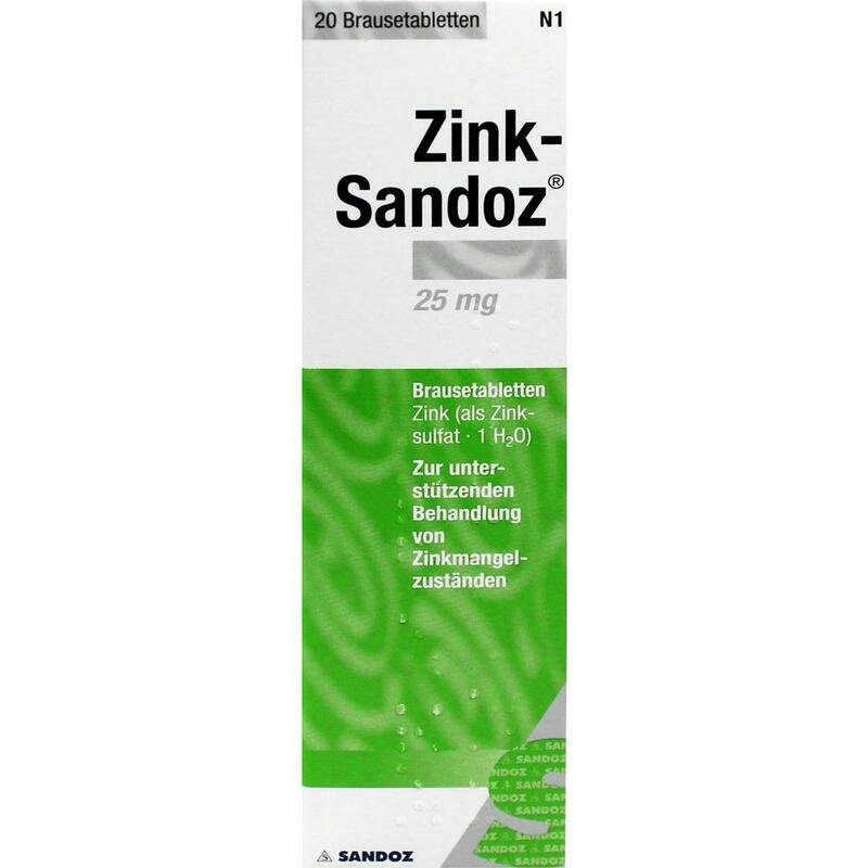 ZINK SANDOZ Brausetabletten