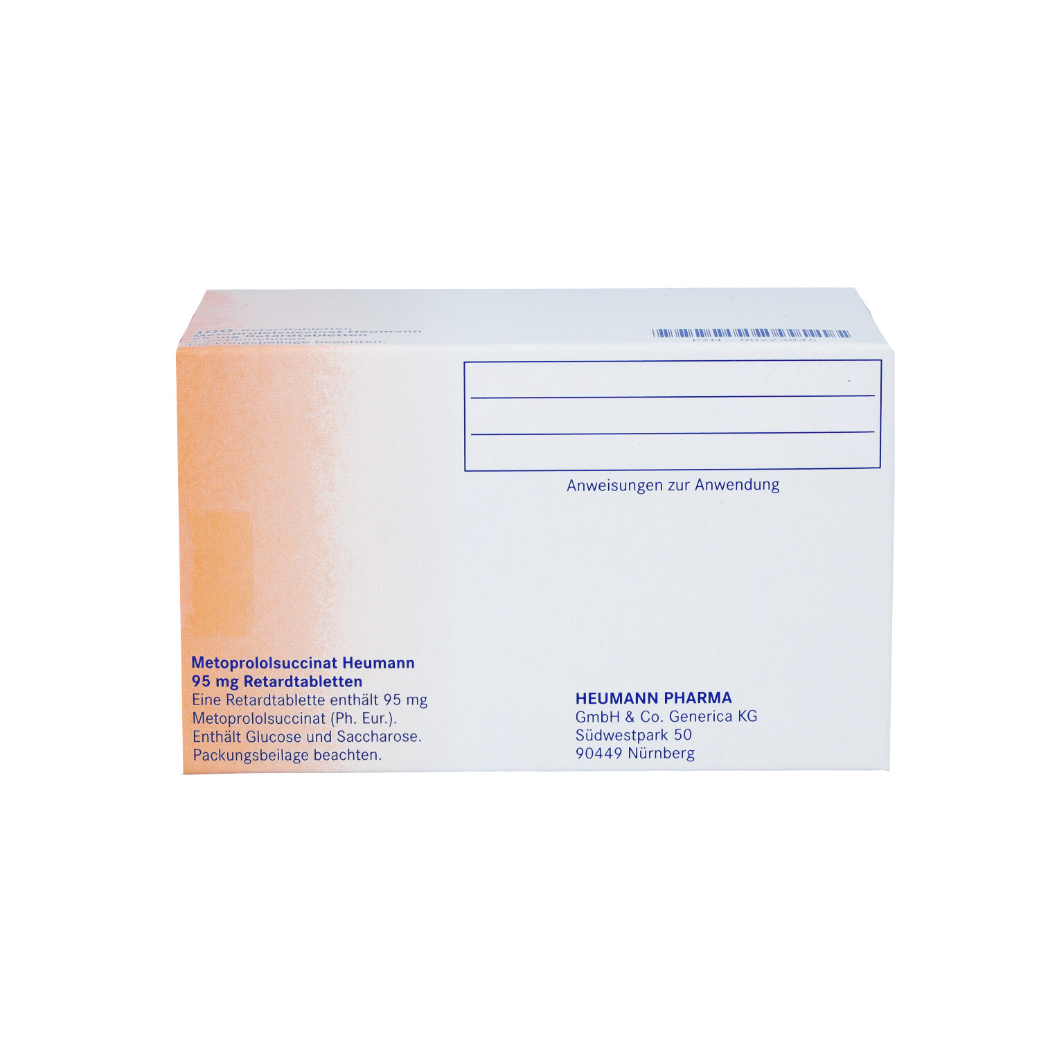 METOPROLOLSUCCINAT Heumann 95mg Retardtabletten