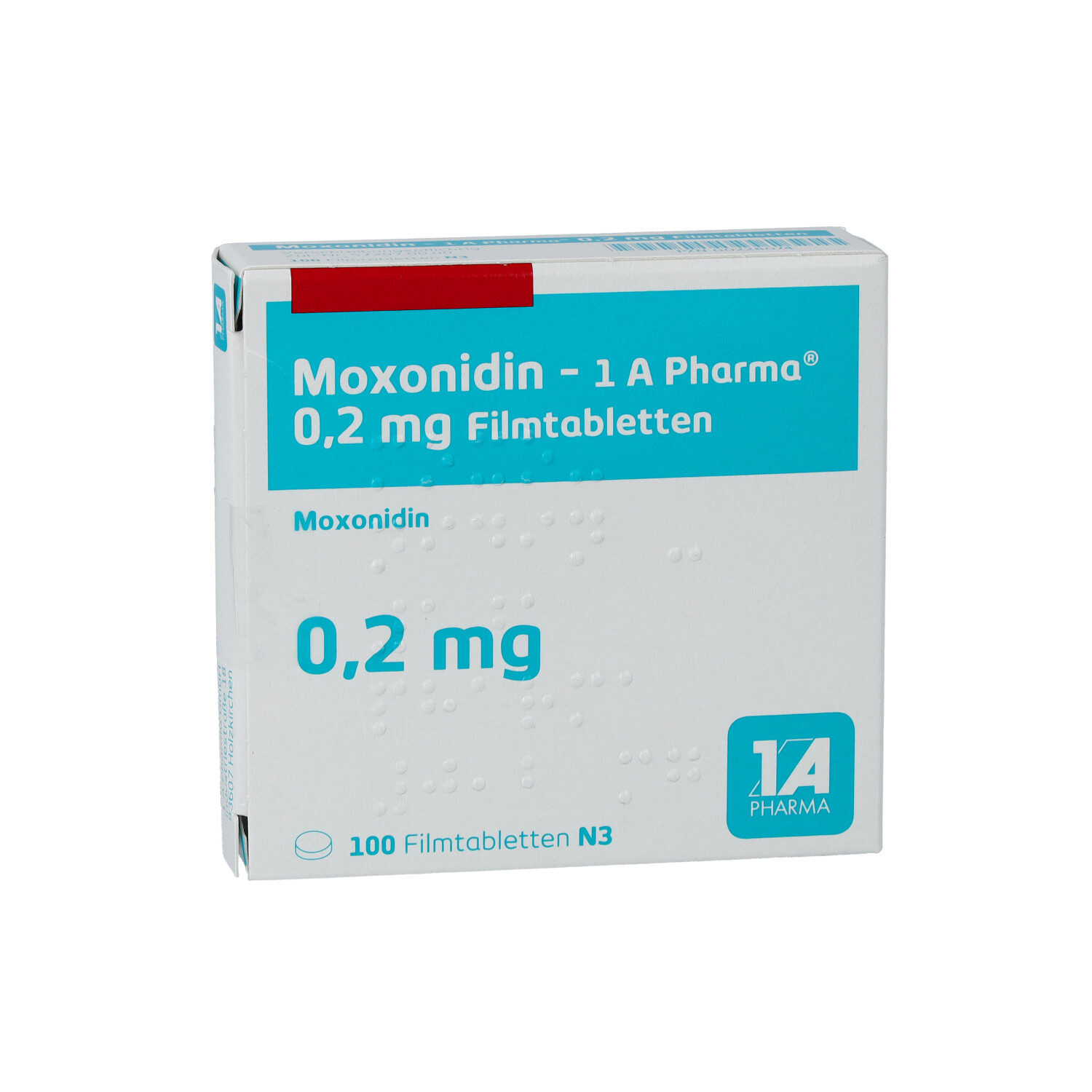 MOXONIDIN-1A Pharma 0,2 mg Filmtabletten
