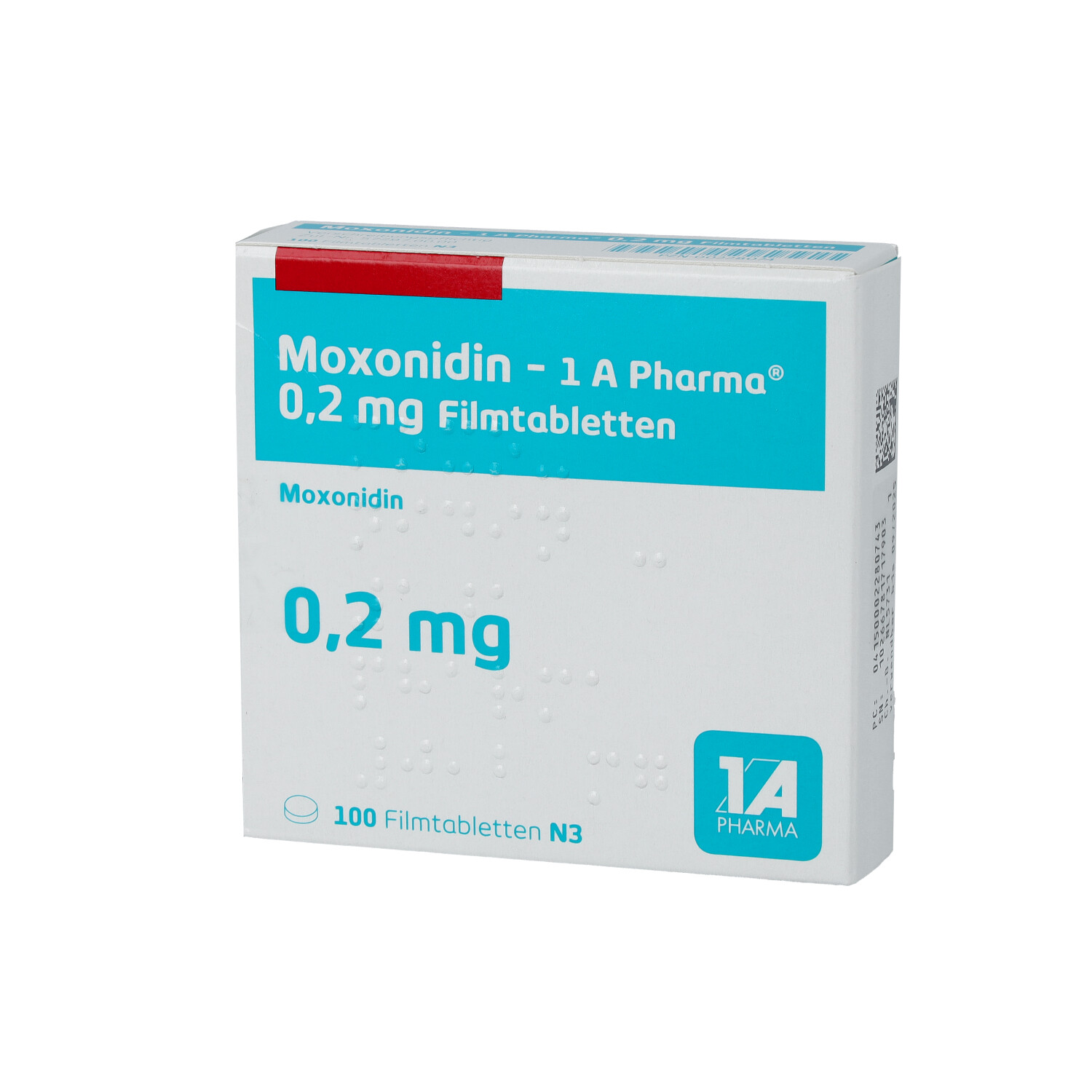 MOXONIDIN-1A Pharma 0,2 mg Filmtabletten
